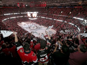 The Canadian Tire Centre filled with spectators, May 23, 2017.