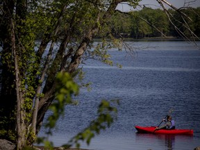 Files: The warm weather would make for a perfect morning to get out and enjoy a paddle on the Ottawa River