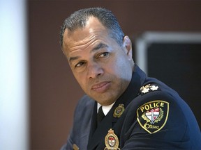 Ottawa Police Chief Peter Sloly: He was a fan of school resource officer programs.