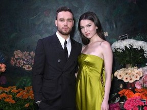 Liam Payne and Maya Henry attend the gala dinner in honour of Edward Enninful, winner of the Global VOICES Award 2019, during #BoFVOICES on November 22, 2019 in Oxfordshire, England.