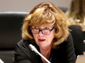 Jan Harder, the Ottawa city councillor for Barrhaven ward, no longer chairs planning committee.