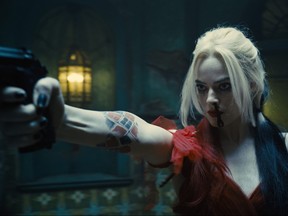 Margot Robbie as Harley Quinn in The Suicide Squad.