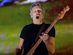 Roger Waters performs in concert at Rogers Place in Edmonton, Oct. 23, 2017.