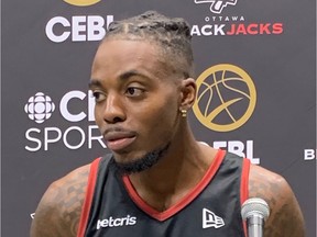 Eric Kibi of the Ottawa Blackjacks says there's nothing like playing at home. 'When you’re able to represent the city you’re from, it’s definitely a blessing.'