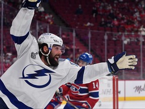 Tampa Bay Lightning left wing Pat Maroon is poised to become only the fourth player to win three consecutive Stanley Cups with multiple teams.