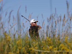 South Africa's Louis Oosthuizen, in action during the second round of the Open Championship on Friday.
