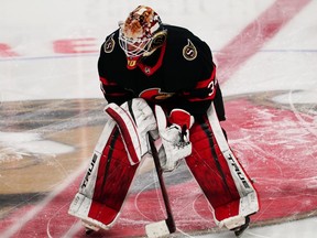 Former Ottawa Senators goaltender Joey Daccord.