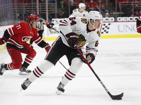 Forward David Kampf signed for two years with the Maple Leafs on Wednesday for an AAV of $1.5 million. The 26-year-old had 12 points 56 games for Chicago last season.