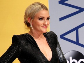 Actor Jamie Lynn Spears arrives at the 50th Annual Country Music Association Awards in Nashville, Tenn, Nov. 2, 2016.