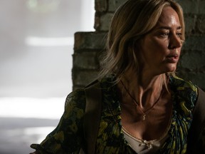 Evelyn (Emily Blunt) braves the unknown in A Quiet Place Part II.