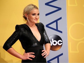 Actor Jamie Lynn Spears arrives at the 50th Annual Country Music Association Awards in Nashville, Tennessee, U.S., November 2, 2016.