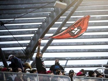 The Redblacks hosted the B.C. Lions during Ottawa's 2021 home opener.