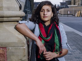 Roya Shams, 26, is an Ottawa woman who fled Afghanistan after her father was gunned down by the Taliban a decade ago. She's now appealing to the Canadian government for help in rescuing her family members who are still in Kandahar.