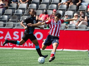 Atlético Ottawa vs. HFX Wanderers FC at TD Place in Ottawa, August 14, 2021.