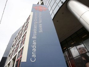 The CBC building at Front and John streets in Toronto.