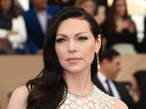 Actress Laura Prepon attends the 22nd Annual Screen Actors Guild Awards at The Shrine Auditorium on January 30, 2016 in Los Angeles, California.