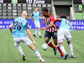 Halifax Wanderers vs Atletico Ottawa at TD Place, August 29, 2021.