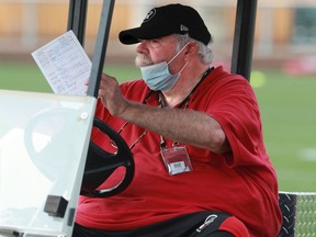 Ottawa Redblacks offensive line coach Bob Wylie has his linemen focused on doing whatever it takes to keep the Redblacks QB standing.