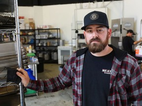 Mat Flosse of Meatings Barbecue in Ottawa has a lack of staff.