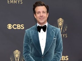Jason Sudeikis arrives at the 73rd Primetime Emmy Awards in Los Angeles, Sept. 19, 2021.