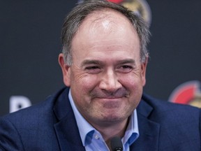 Ottawa Senators general manager Pierre Dorion.