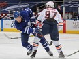Zach Hyman used to defend against Connor McDavid, now he may be lining up beside him as his linemate when the season starts.