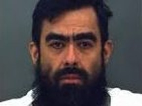 Joseph Angel Alvarez, charged in the murder of Georgette Kaufmann, and aggravated assault of her husband, Daniel Kaufmann, because they supported Biden.