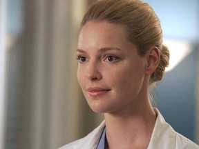 Katherine Heigl played Izzie Stevens on "Grey's Anatomy."