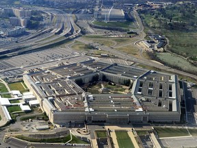 This file photo taken on Dec. 26, 2011 shows the Pentagon building in Washington, D.C.