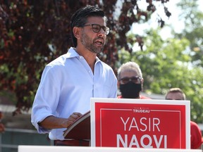 Ottawa Centre Liberal MP Yasir Naqvi.