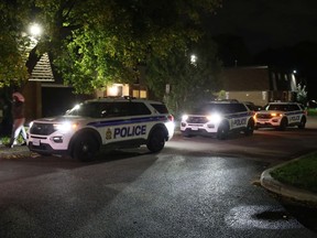 Ottawa police were on the scene of a reported shooting in the Foster Park neighbourhood Monday night.