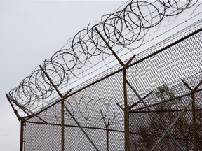 Files: Barbed wire tops the fences at the Ottawa Carleton Detention Centre on Innes Rd.