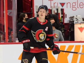 Even if Brady Tkachuk and the Senators were to come to an agreement on a new contract, it will take time for him to get up to speed.