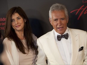 Alex Trebek and wife Jean arrive at the 38th Annual Daytime Emmy Awards show in Las Vegas on June 19, 2011.