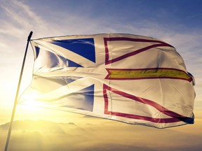 Newfoundland and Labrador flag.