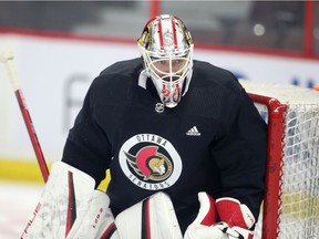 Ottawa Senators goaltender Matt Murray.