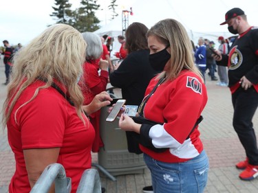 Ottawa Senators fans were excited to take in the home opener against the Toronto Maple leafs at Canadian Tire Centre in Ottawa Thursday.