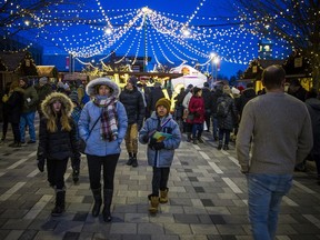 The Christmas Market at Lansdowne Park opened on Friday, returning after missing last year because of the COVID-19 pandemic.