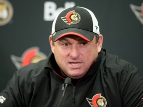”We're not going to use excuses. At this point, the players are all professional athletes and we've just got to do our job” says Ottawa Senators head coach D.J. Smith.