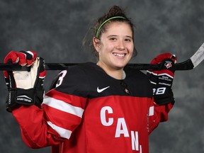 Jamie Lee Rattray at 2014 Hockey Canada NWT Fall Festival, September 22, 2014, Calgary, Alberta.