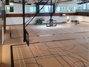 Files: Photo of a school gym
