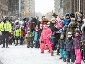 The Help Santa Toy Parade, in its 52nd year of operation, was able to create a smaller version of Ottawa's annual event to bring children and adults alike many smiles.