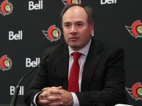 Ottawa Senators general manager Pierre Dorion