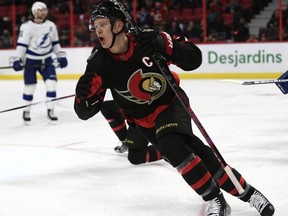 Arenas in Ontario, including Canadian Tire Centre and TD Place, have been forced to take another step back again, returning to half capacity. So much for a possible Brady Tkachuk-related attendance bump for the Ottawa Senators.  Justin Tang/THE CANADIAN PRESS