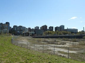 LeBreton Flats in April.