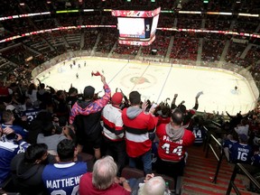 File photo/ Ottawa Senators fans were excited to take in the home opener against the Toronto Maple leafs at Canadian Tire Centre.