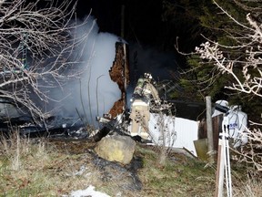 Fire destroyed a home on Lockhead Road East near Kars on Sunday, December 12, 2021