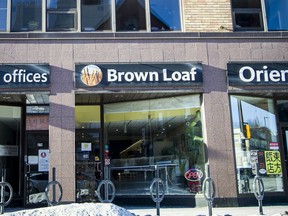 Brown Loaf bakery on Elgin Street.