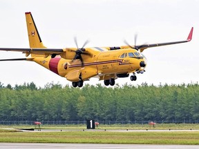 A C-295 aircraft is shown in this handout photo.