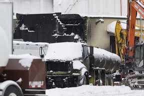 OTTAWA — The investigation of the explosion and fire at Eastway Tank Pump and Meter continued on Wednesday.
